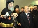 Коптский Патриарх Феодор II посетил Новоспасский мужской монастырь в Москве